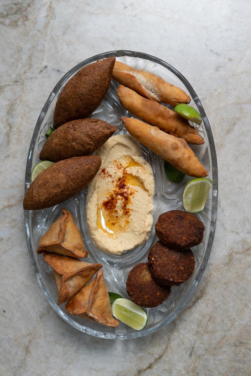 Mezze completo para compartir